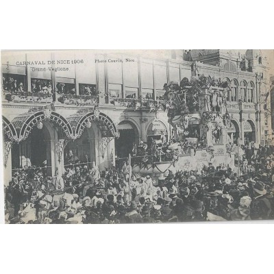 Carnaval de Nice 1906 Photo Cauvin - Grand Veglione